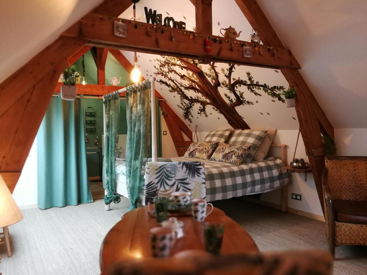 L'Arbre A The Bed & Breakfast Honfleur Eksteriør bilde